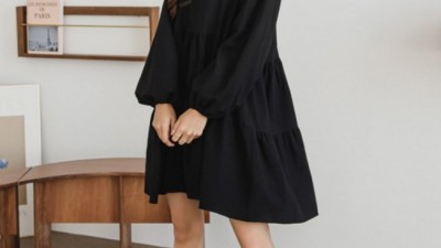✨인생핏 보장! 데일리 A라인 미니원피스 솔직 후기👗 (할인 정보 有)